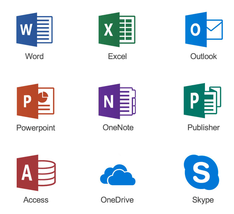 Microsoft office icons for macbook